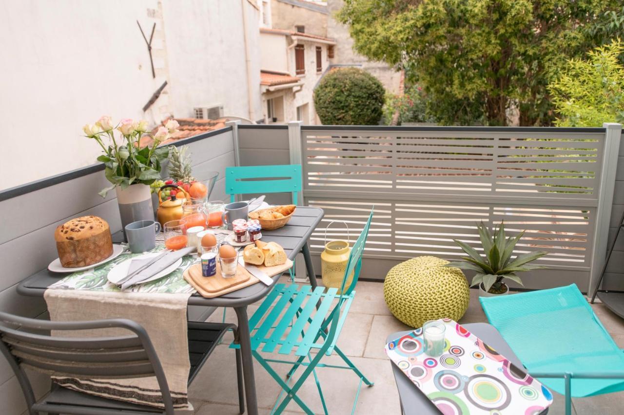 Suite Oisivete Avec Terrasse Vue Sur Patio Et Clim Montpellier Exteriör bild
